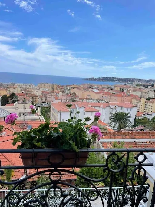Apartment Villawoho Spacious Terraces, Panoramic Seaview In Quiet Area Menton France