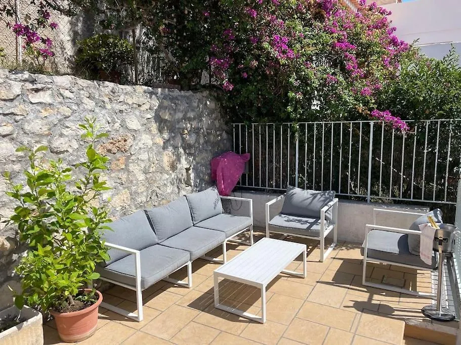 Villawoho Spacious Terraces, Panoramic Seaview In Quiet Area Menton Apartment