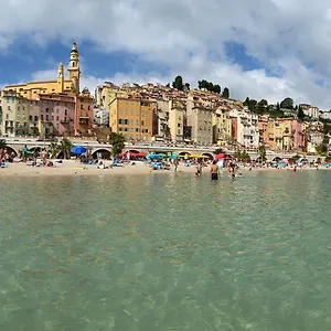 Apartment Mansfield Vue Carte Postale Terrasse Piscine Calme Port A 200m A Pied, Menton